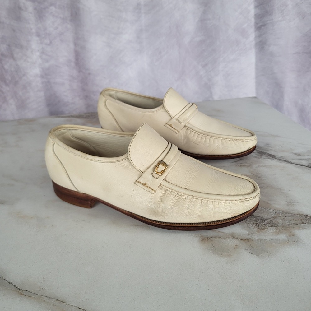 Florsheim Imperial Loafers Beige Men's Size 6.5 EEE
